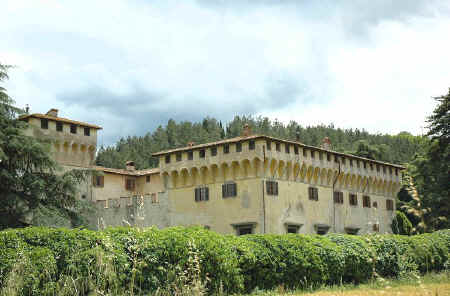 Castello Medicea di Cafaggiolo in the Mugello